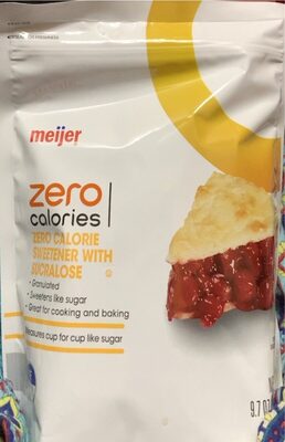 Zero Calories Sweetener With Sucralose, Sucralose