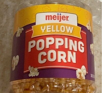 Yellow Popping Corn, Yellow