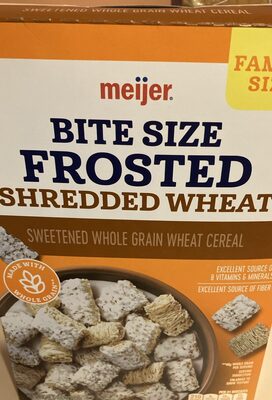 Frosted Shredded Wheat Lightly Sweetened Whole Grain Wheat Cereal, Frosted Shredded Wheat