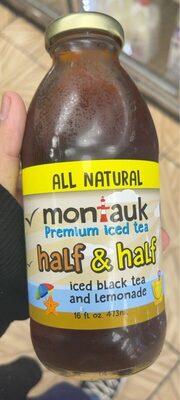 All Natural Half & Half Premium Iced Black Tea And Lemonade, Iced Black Tea And Lemonade