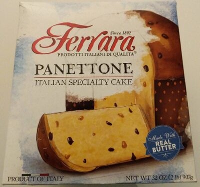 Panettone Italian Specialty Cake