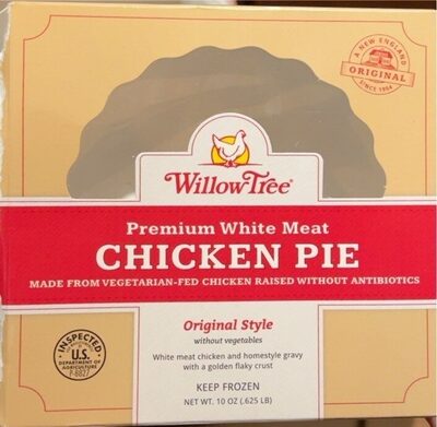 Premium White Meat Original Style Without Vegetables Chicken Pie, Chicken
