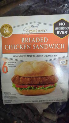Breaded Chicken Sandwiches, Breaded Chicken