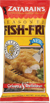 Seasoned New Orleans Style Fish Fri Seafood Breading Mix, Seasoned