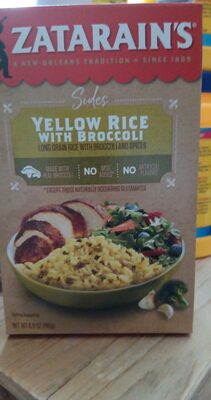 Sides Yellow Rice With Broccoli