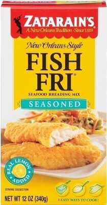 New Orleans Style Fish Fri Seafood Breading Seasoned Mix, New Orleans Style