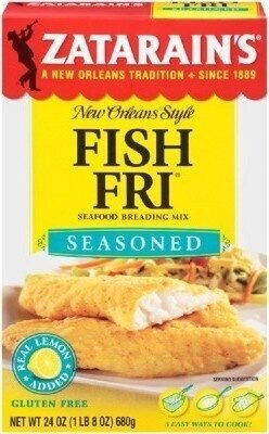 Seasoned New Orleans Style Fish Fri Seafood Breading Mix, Seasoned New Orleans Style Fish Fri