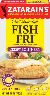 Crispy Southern Fish Fri Seafood Breading Mix, Crispy Southern
