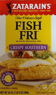 Crispy Southern Fish Fri Seafood Breading Mix, Crispy Southern