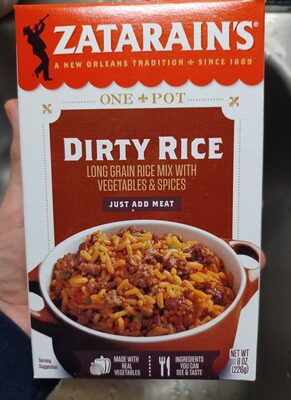 Zatarain's Dirty Rice Dinner Mix, 8 Oz