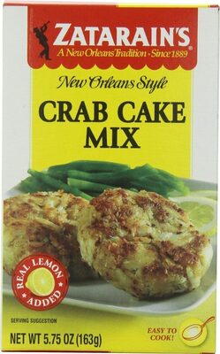 Zatarain's Crab Cake Mix, 5.75 Oz
