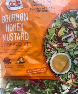 Bourbon Honey Mustard Chopped Kit, Bourbon Honey Mustard