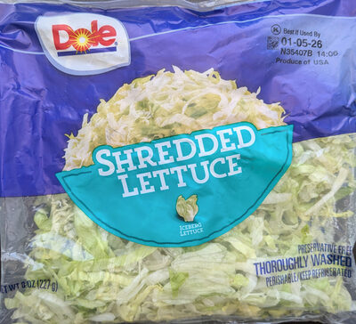 Iceberg Shredded Lettuce, Iceberg