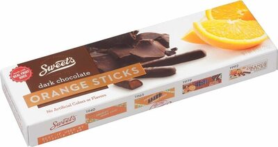 Dark Chocolate Orange Sticks, Dark Chocolate Orange