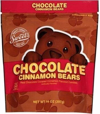 Sweet's, Chocolate Cinnamon Bears, Cinnamon, Cinnamon