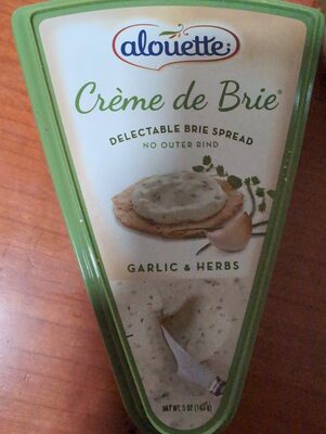 Garlic & Herbs Delectable Brie Spread, Garlic; Herbs