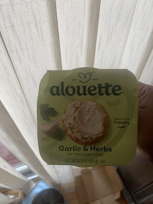 Garlic & Herbs Soft Spreadable Cheese, Garlic & Herbs
