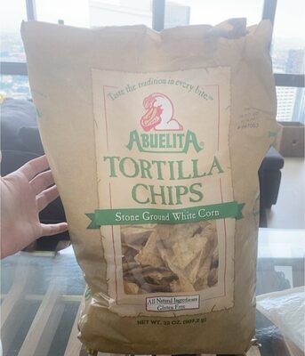 Stone Ground White Corn Tortilla Chips, Stone Ground White Corn
