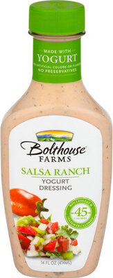Bolthouse Farms, Yogurt Dressing, Salsa Ranch, Salsa Ranch