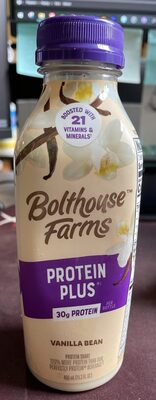 Bolthouse Farms, Protein Plus, Protein Shake, Vanilla Bean, Vanilla Bean
