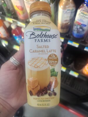 Bolthouse Farms, Coffee Beverage, Salted Caramel Latte, Salted Caramel Latte