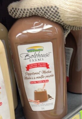 Peppermint Mocha Holiday Beverage, Peppermint; Mocha