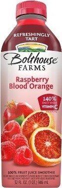 No Sugar Added Raspberry Blood Orange 100% Fruit Juice, Raspberry; Blood Orange