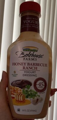 Honey Barbecue Ranch Yogurt Dressing, Honey; Barbecue