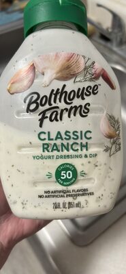 Classic Ranch Yogurt Dressing & Dip