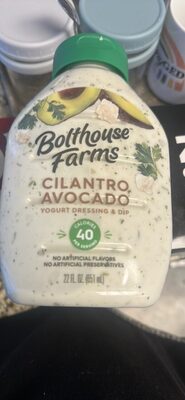 Cilantro Avocado Yogurt Dressing & Dip, Cilantro; Avocado