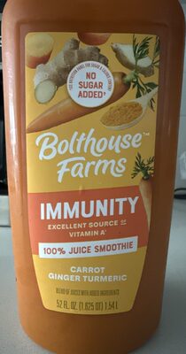 Carrot, Ginger, And Turmeric Juice Blend, Carrot, Ginger, And Turmeric