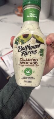 Cilantro Avocado Yogurt Dressing & Dip, Cilantro; Avocado