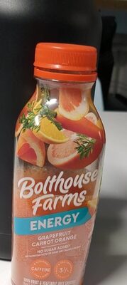 Energy Grapefruit Carrot Orange Juice Smoothie, Grapefruit; Carrot; Orange