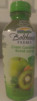 100% Fruit Juice Smoothie A Kiwi, Apple And Mango Flavored Blend Of 4 From Concentrate, Apple And Mango