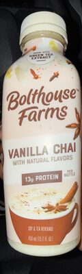 Vanilla Chai Perfectly Protein Soy & Tea Beverage, Vanilla Chai