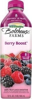 Berry Boost 100% Fruit Juice Smoothie, Berry