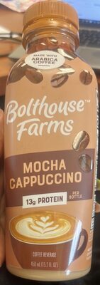Mocha Cappuccino Perfectly Protein Arabica Coffee Beverage, Mocha Cappuccino
