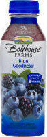 Blue Goodness 100% Fruit Juice Smoothie, Apple; Banana; Blueberry