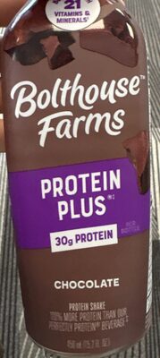 Chocolate Flavored Protein Plus Protein Shake, Chocolate