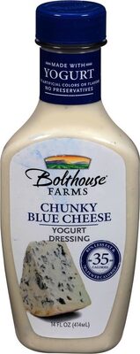 Chunky Blue Cheese Yogurt Dressing, Chunky Blue Cheese
