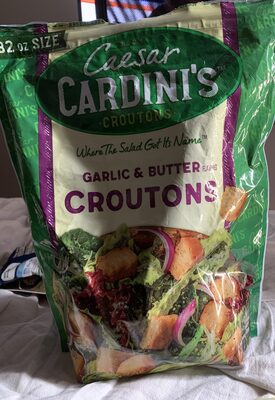 Garlic & Butter Flavored Croutons, Garlic & Butter