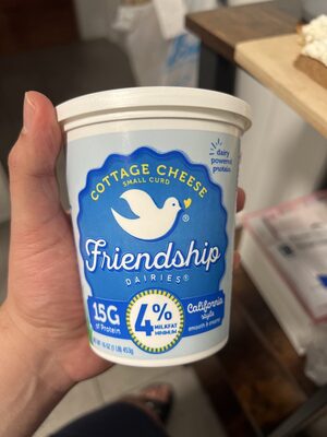 4% Milkfat Minimum Small Curd Cottage Chees