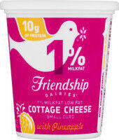 1% Milkfat With Pineapple Small Curd Cottage Cheese