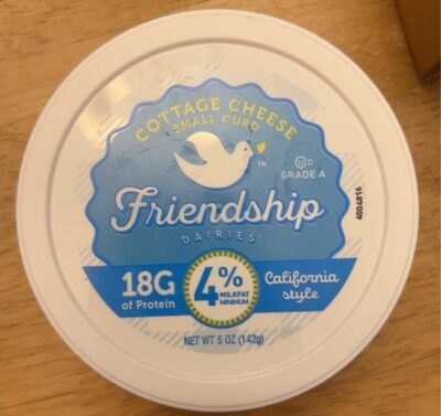 California Style 4% Small Curd Cottage Cheese, California Style