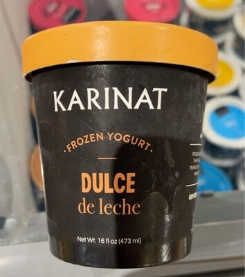 Dulce De Leche Frozen Yogurt, Dulce De Leche
