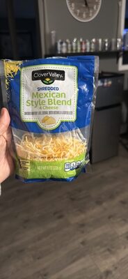 Shredded Mexican Style Blend 4 Cheese Monterey Jack, Cheddar, Queso Quesadilla & Asadero Cheese, Mexican Style Blend