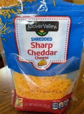 Shredded Sharp Cheddar Cheese, Sharp Cheddar