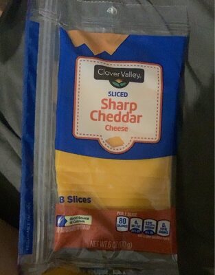Sliced Sharp Cheddar Cheese, Sharp Cheddar