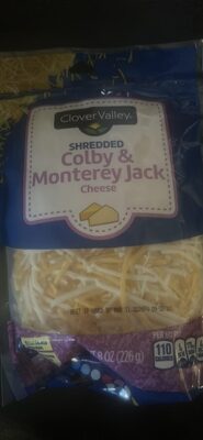 Clover Valley, Colby And Monterey Jack Cheese