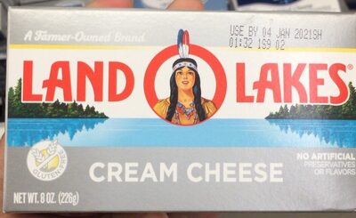 Land O Lakes Cream Cheese, 8 Oz